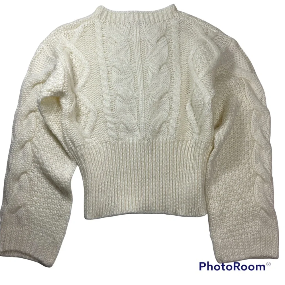 NWT Anthropologie cable knit sweater Size S - Picture 7 of 7